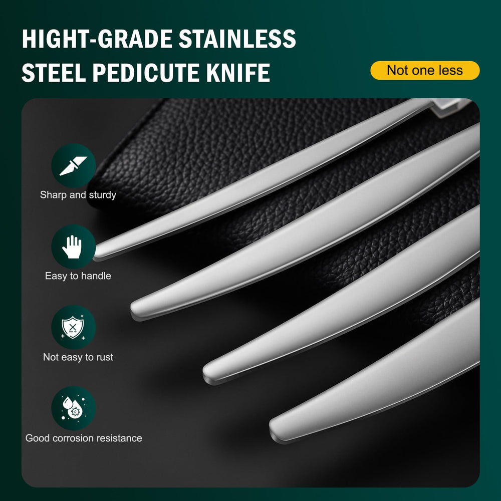 FVION closeup of steel blades and secure grip for precision