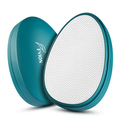 FVION crystal hair eraser handle in use for painless contour shaving