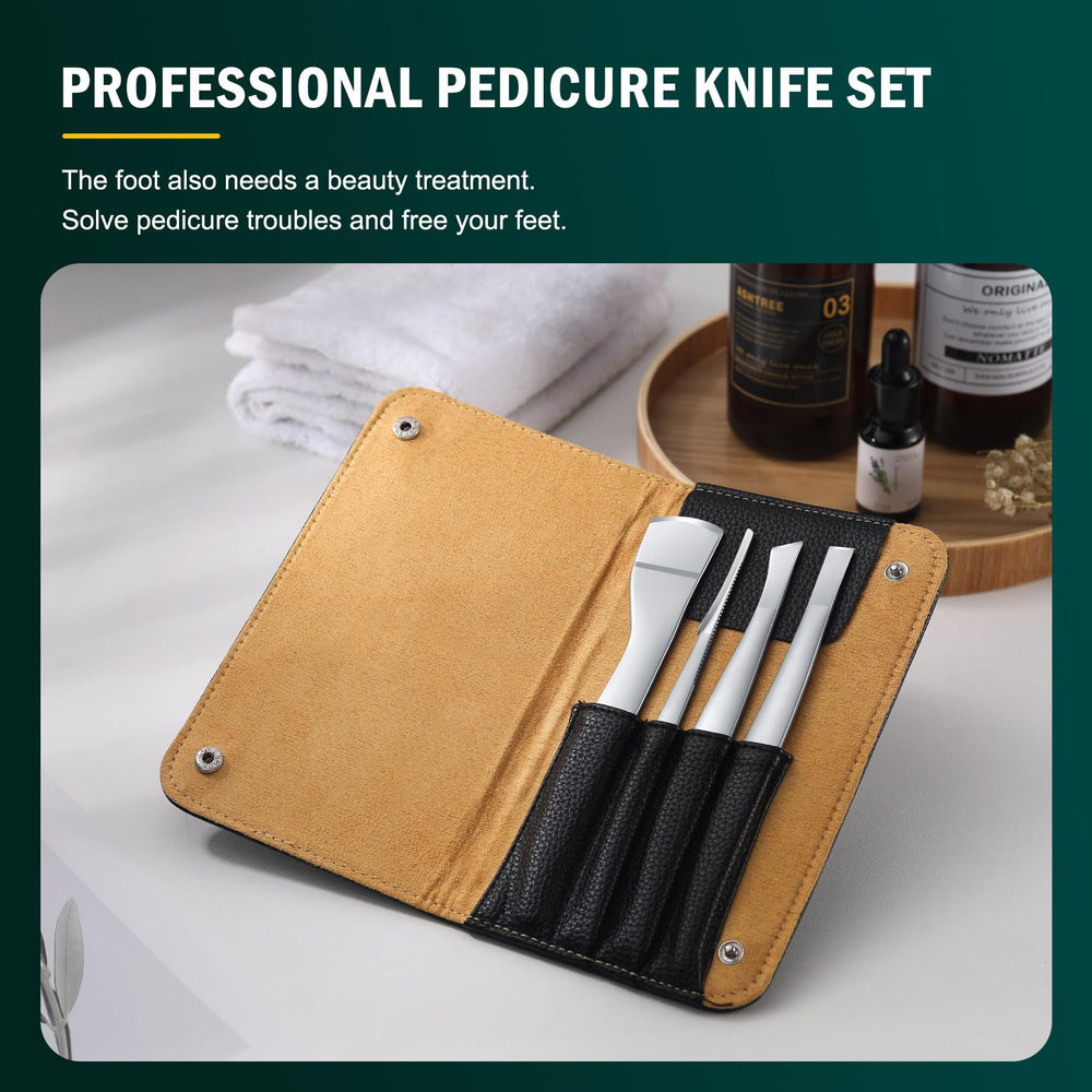 FVION stainless steel podiatry tools shown for durability