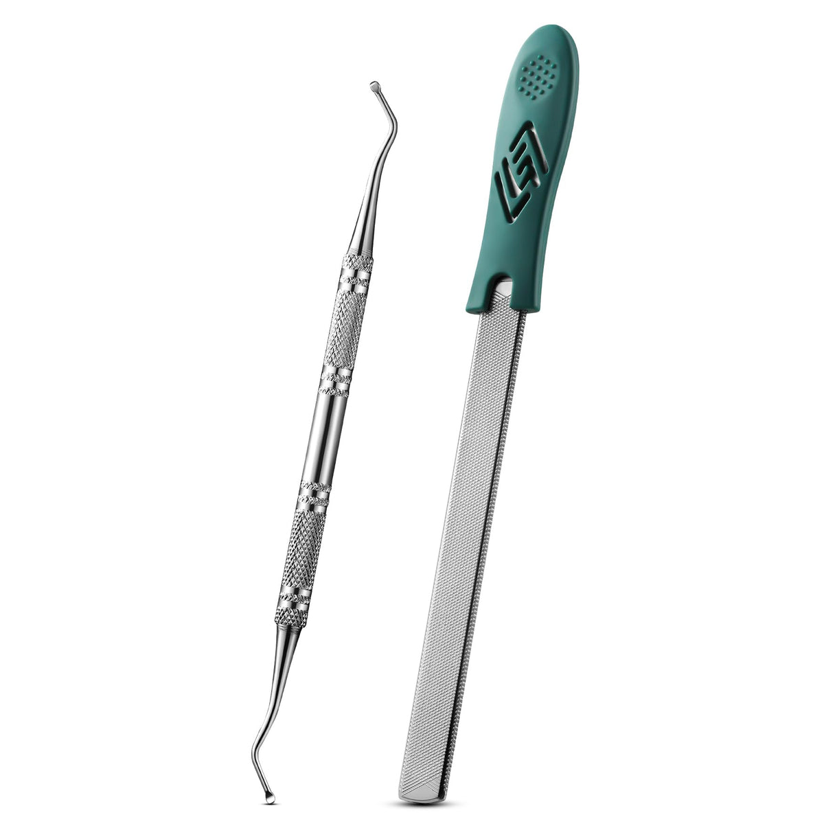FVION coarse-grit toenail file for thick nails smooths edges
