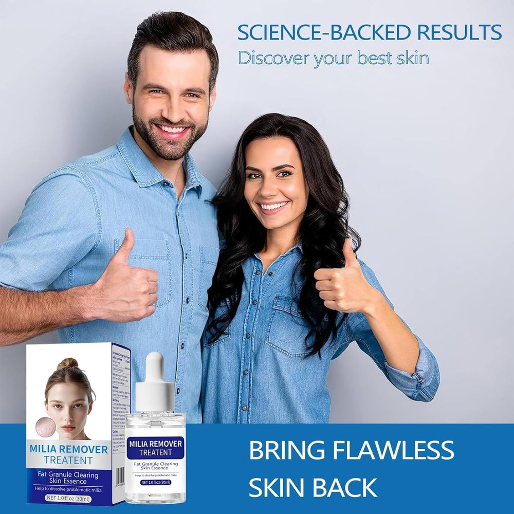Fvtcnbu Milia Remover Serum exfoliates gently for radiant texture.