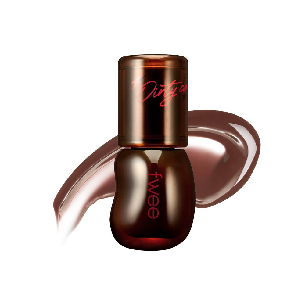 Fwee 3D Volume Gloss Dirty Cola 30-percent bottle with subtle sheen and lasting moisture.