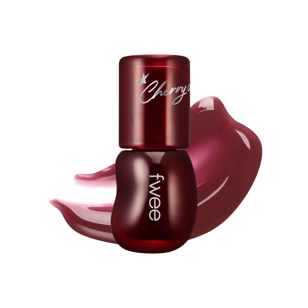 Fwee Brillo labial 3D volumen 30% Cereza Cola, acabado brillante y ligero.
