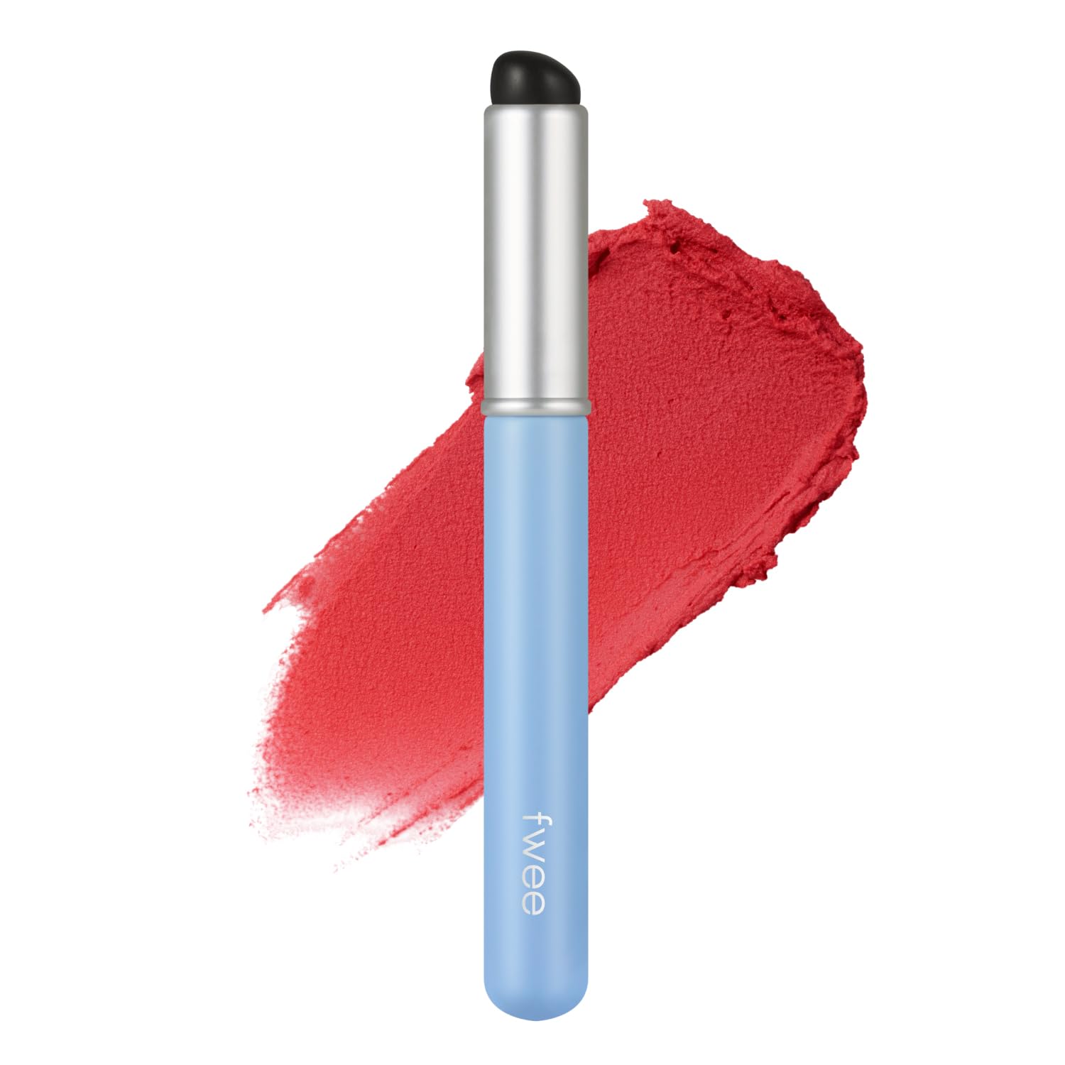 fwee fingerlike silicone lip brush tip for precise, hygienic lip application.