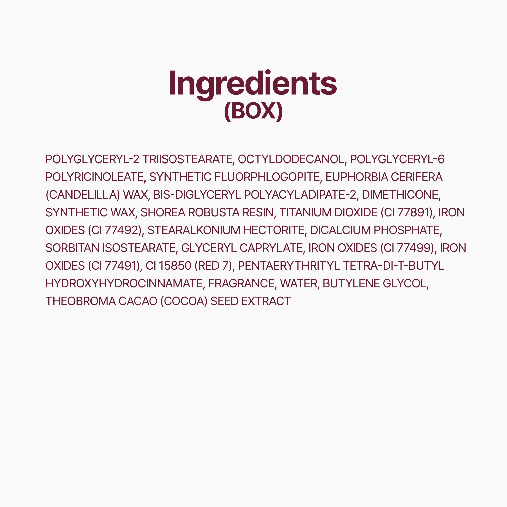 Lápiz fwee tono chocolate para un look sofisticado en labios.