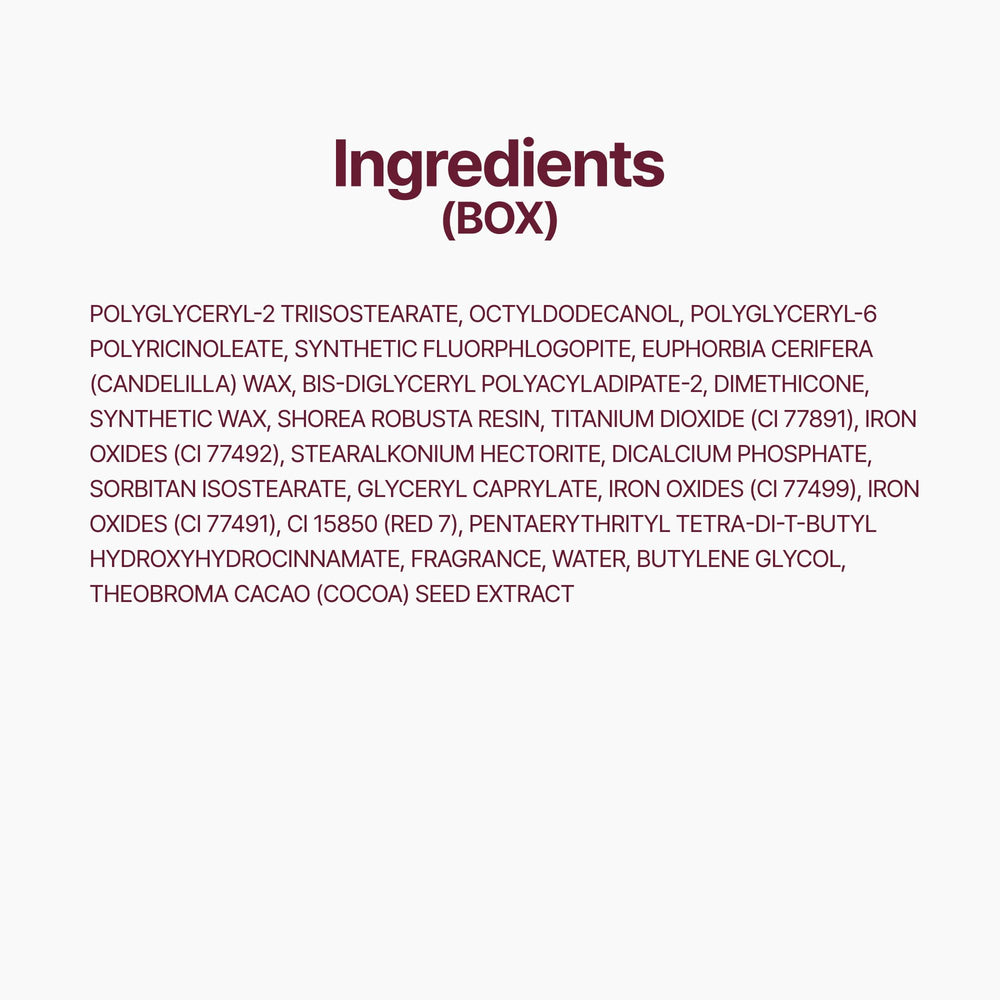 Lápiz fwee tono chocolate para un look sofisticado en labios.