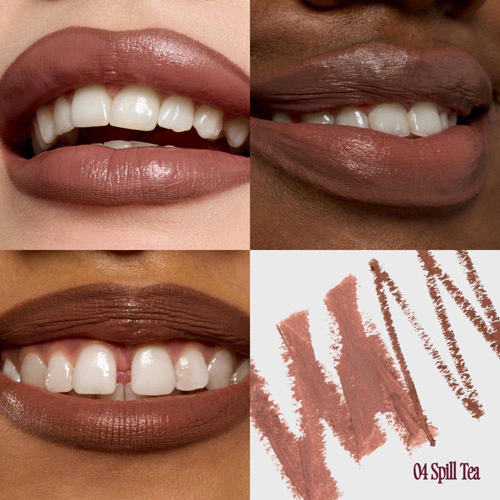 fwee lapiz doble labios Spill Tea ideal para labios y mejillas.