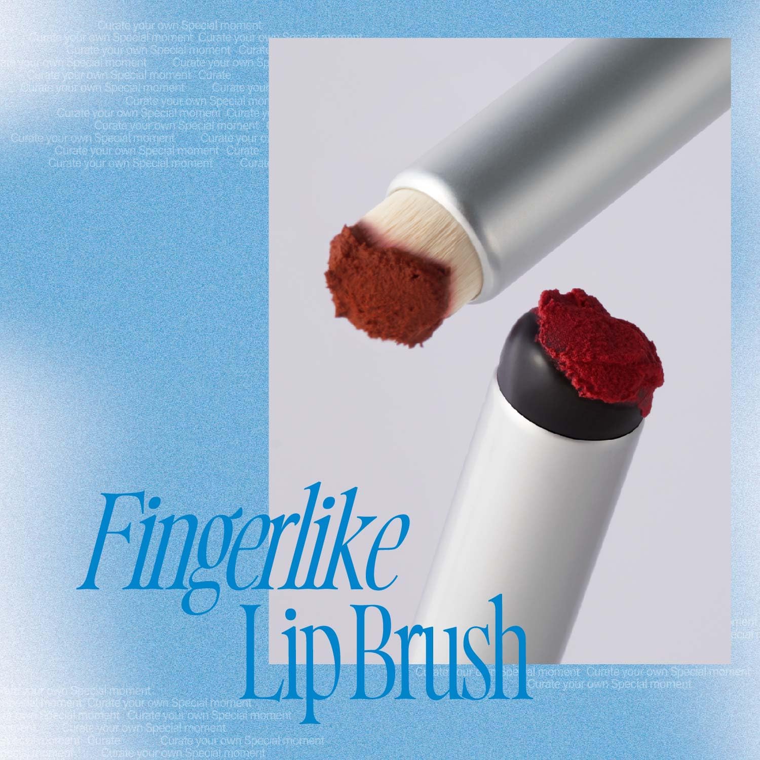 fwee brush designed to pair with Lip & Cheek Blurry Pudding Pot for blending.
