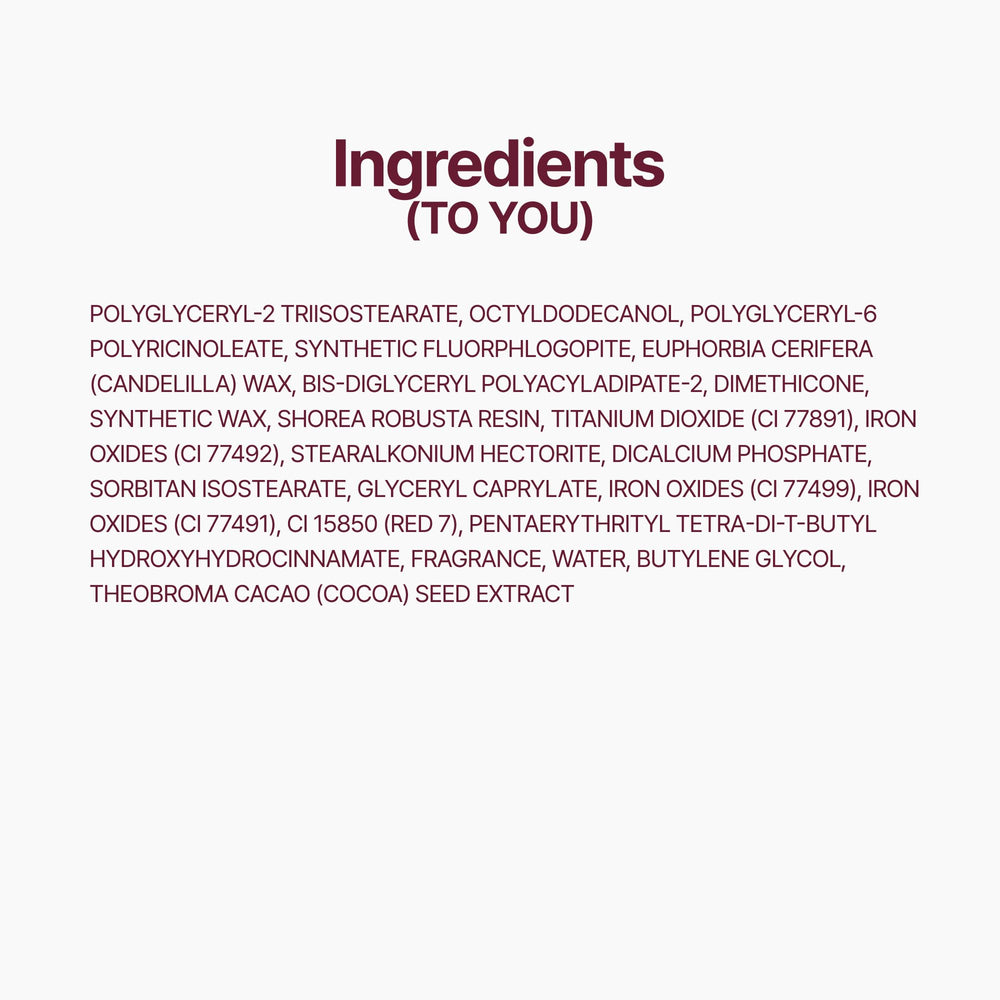 Maquillaje 2 en 1 de fwee para labios y mejillas, textura suave.