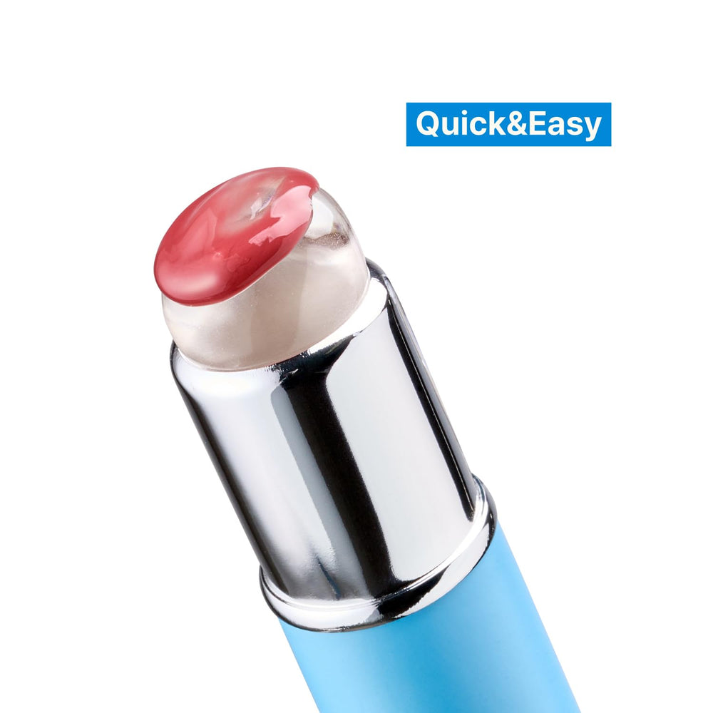Fwee silicone jumbo makeup brush cleaning highlights non-absorbent tip for easy wipe-clean.