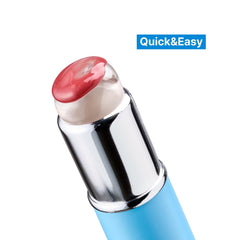 Fwee silicone jumbo makeup brush cleaning highlights non-absorbent tip for easy wipe-clean.