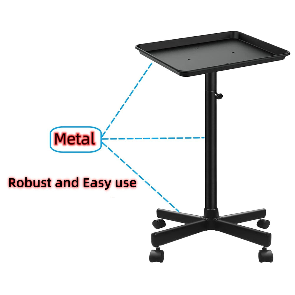 FWOD BIBTO dental tray in-clinic use highlighting clean, durable metal surface for tools.