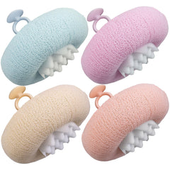 FWUNYVN bola de baño girasol, limpieza suave y exfoliación suave para la piel.