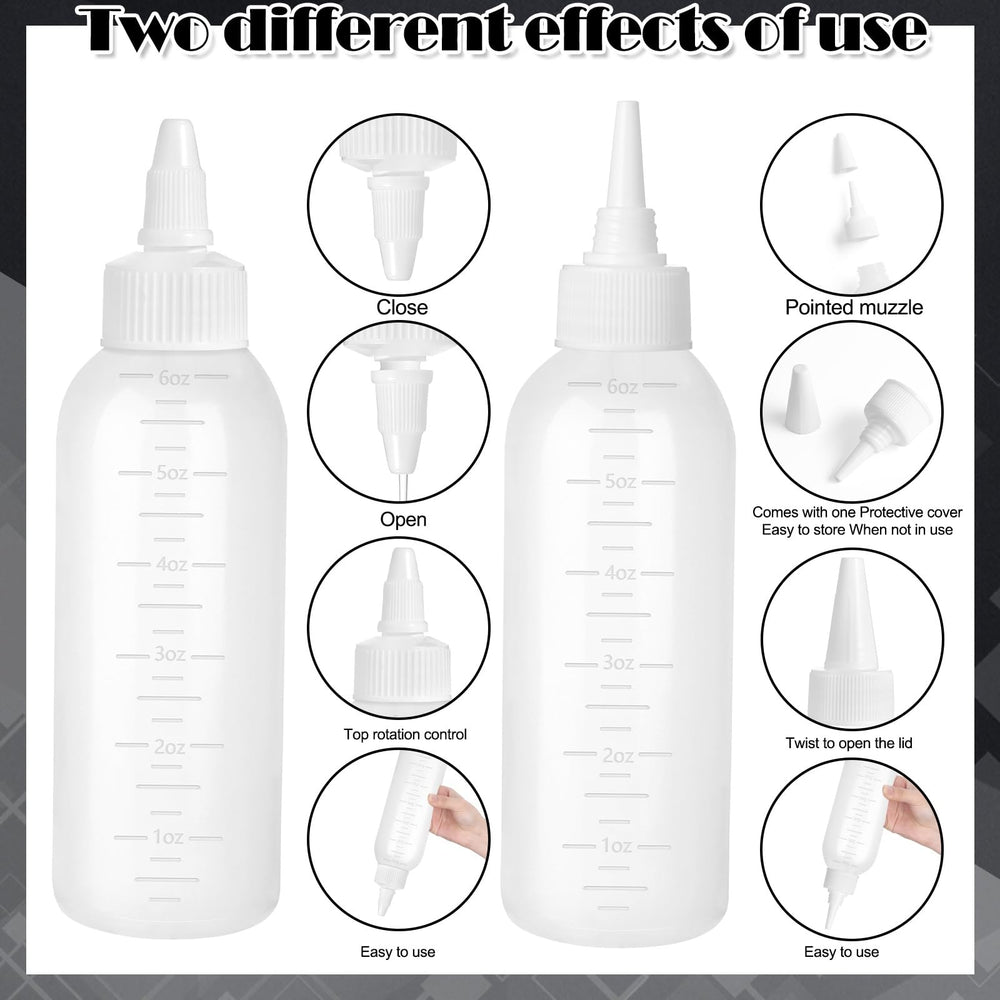 FXSPLCZ root comb applicator bottle graduated scale aids accurate measuring