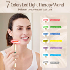 Fxtiaa face massage wand in use for skincare