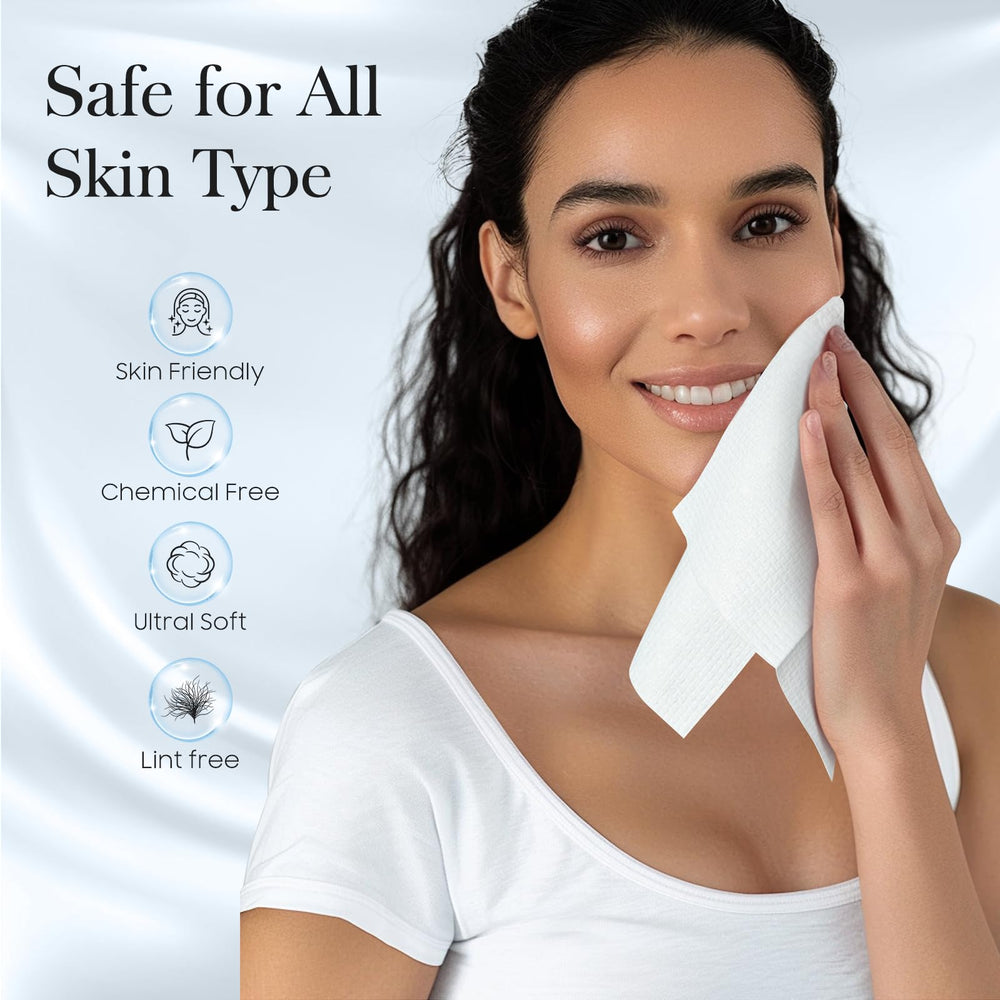 Fygrip face towels in 10x12 size ready for larger cleansing area.