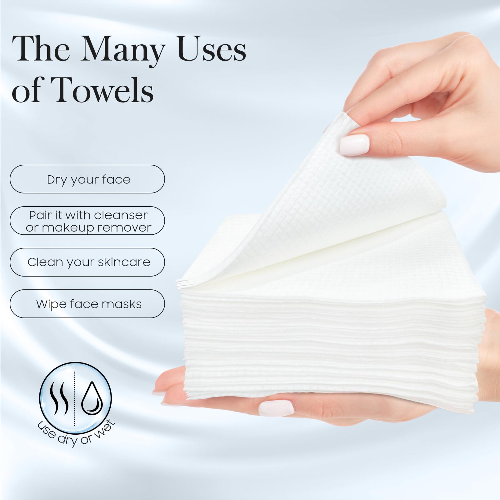 Fygrip multi-function use for face care, makeup removal, and more.