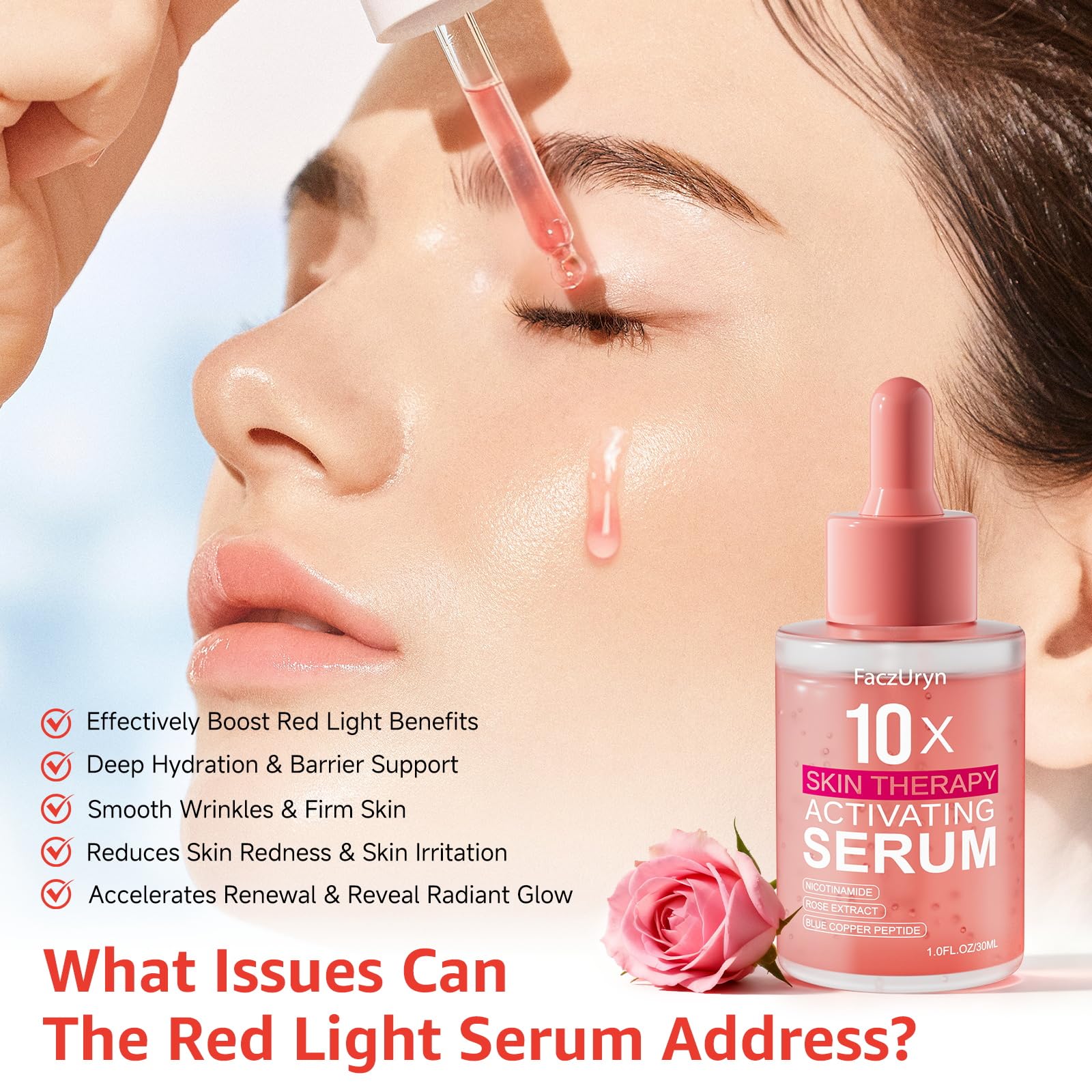 Fymiox serum rosa: experiencia suave para el cuidado facial.