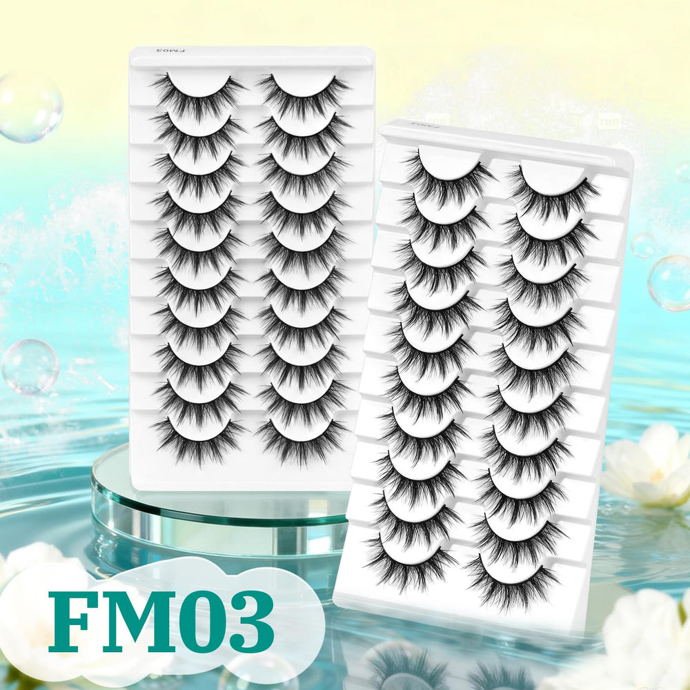 Cruelty-free faux mink delivers a soft, elegant finish