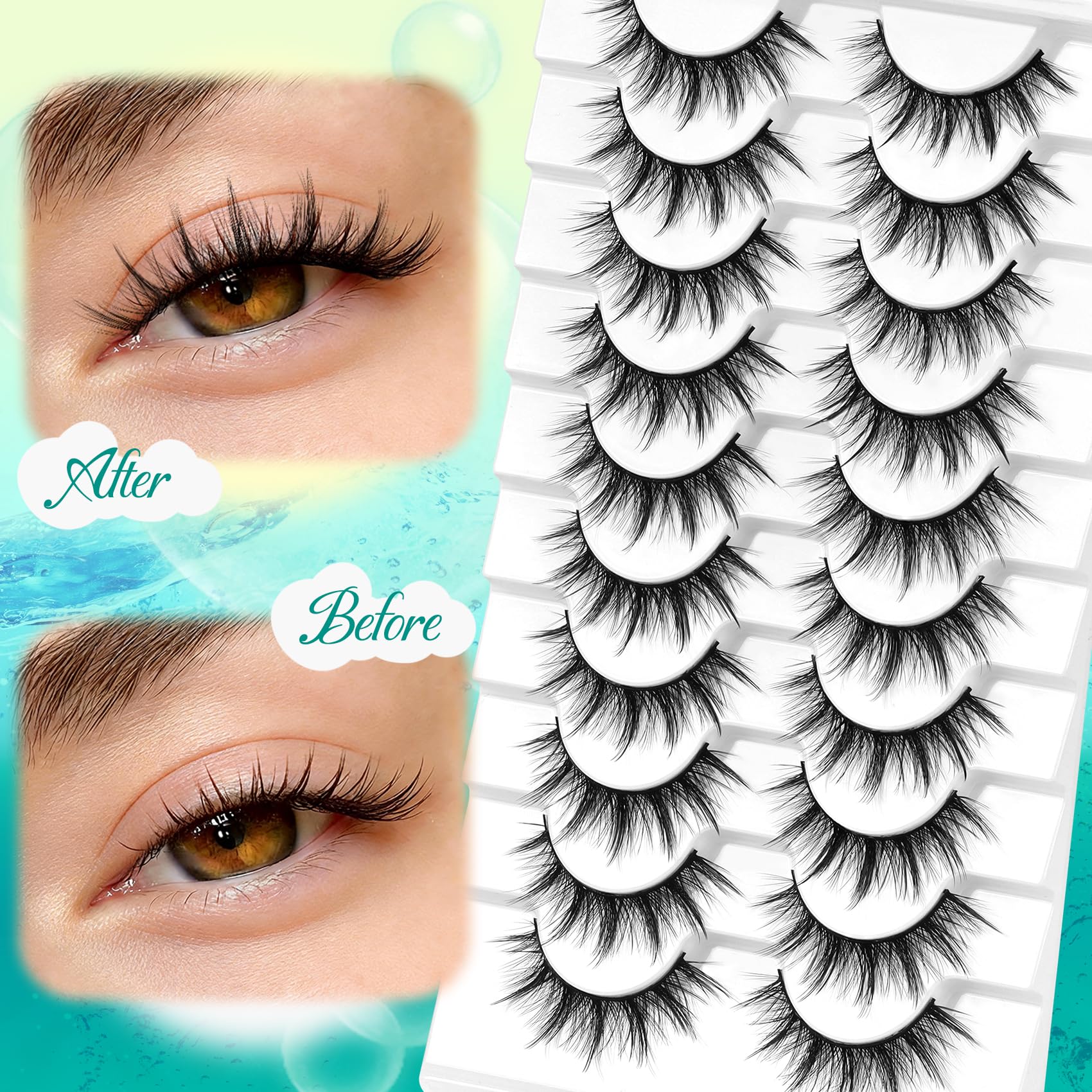 Daily-work to cosplay: versatile lashes suit many outfits and moods