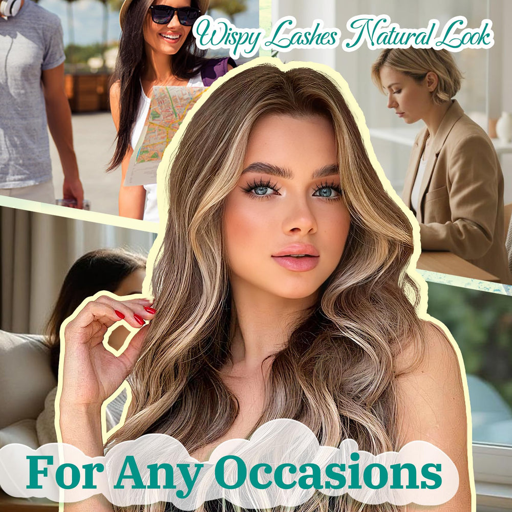 Lightweight texture feels natural and easy to blend with your lashes