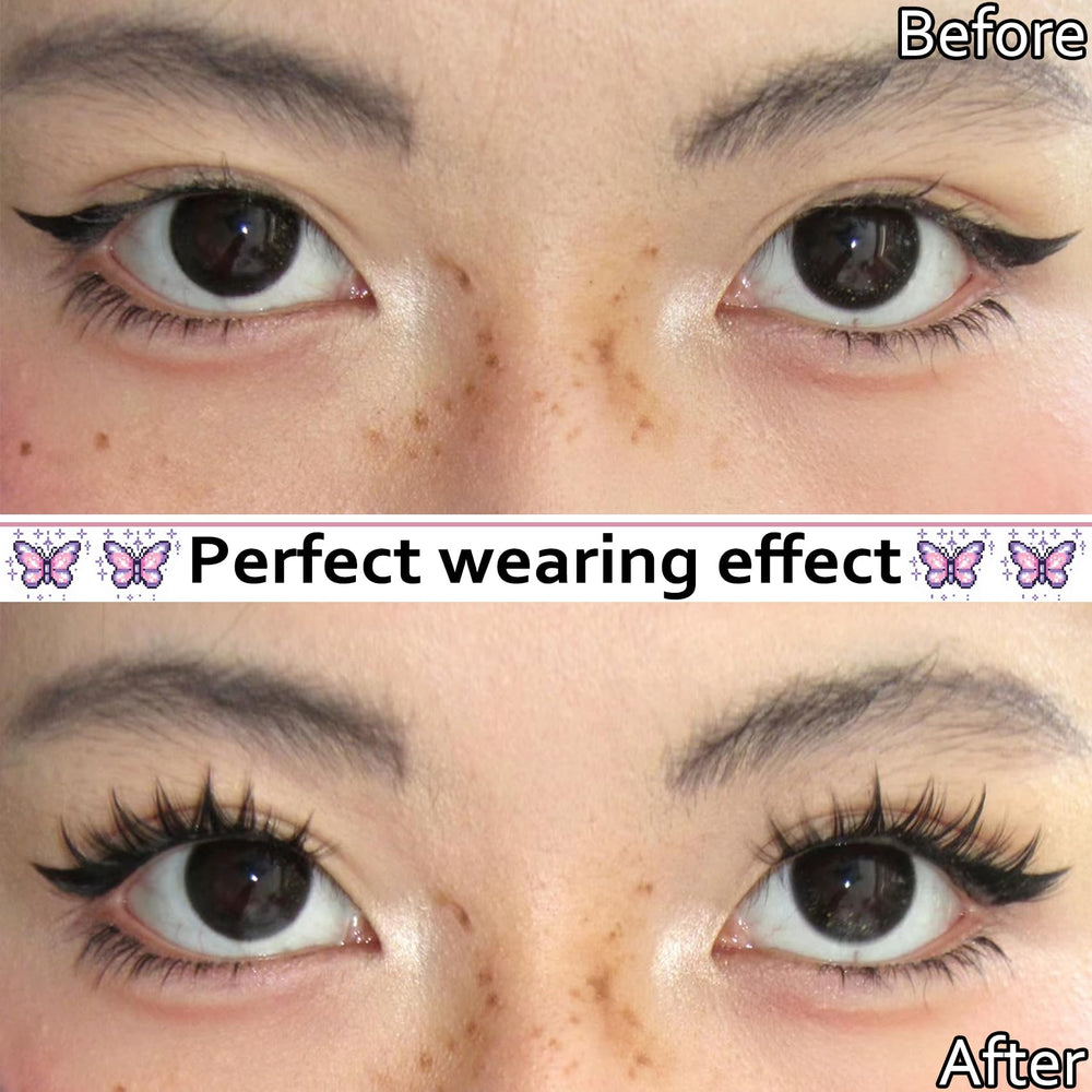 Fyonas lash clusters C curl delivers gentle lift and curl