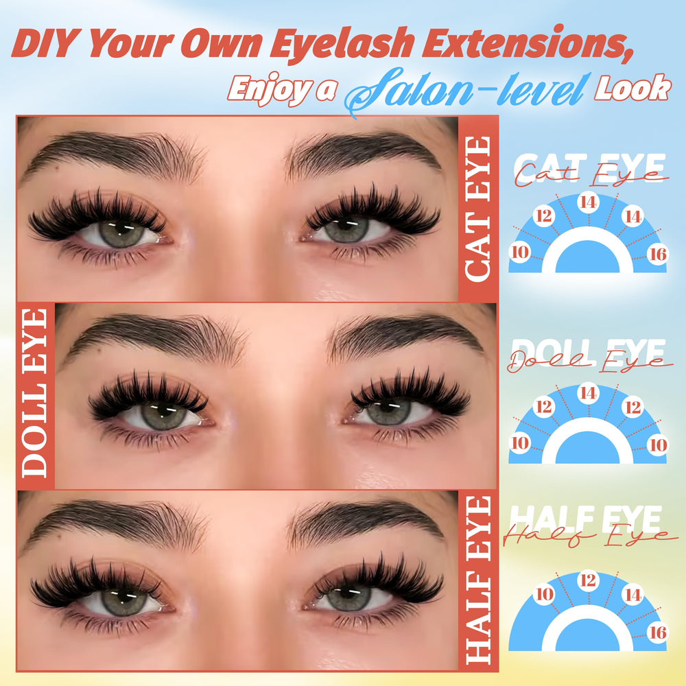Fyonas lightweight lashes stay comfy and resist drooping during daily wear.