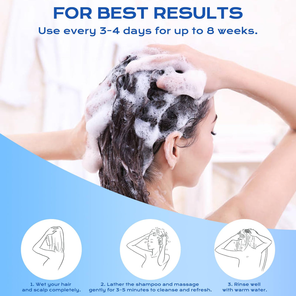 FYZMTL Champú - cabello húmedo durante la limpieza