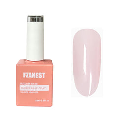 FZANEST natural nude builder gel bottle, thicker base for stronger nails and French-ready nails.