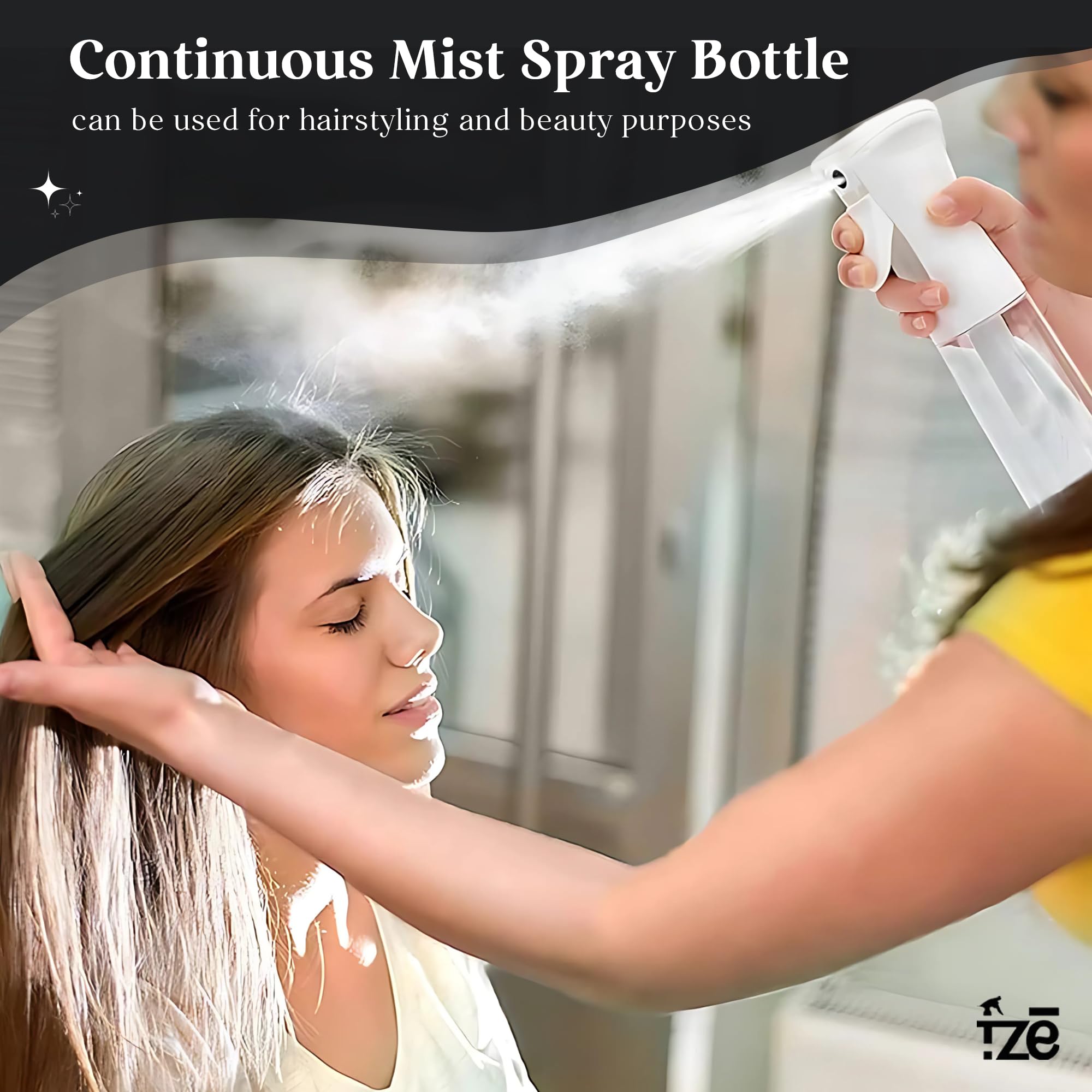 FZE 300ml spray bottle for ironing and fabric refreshment