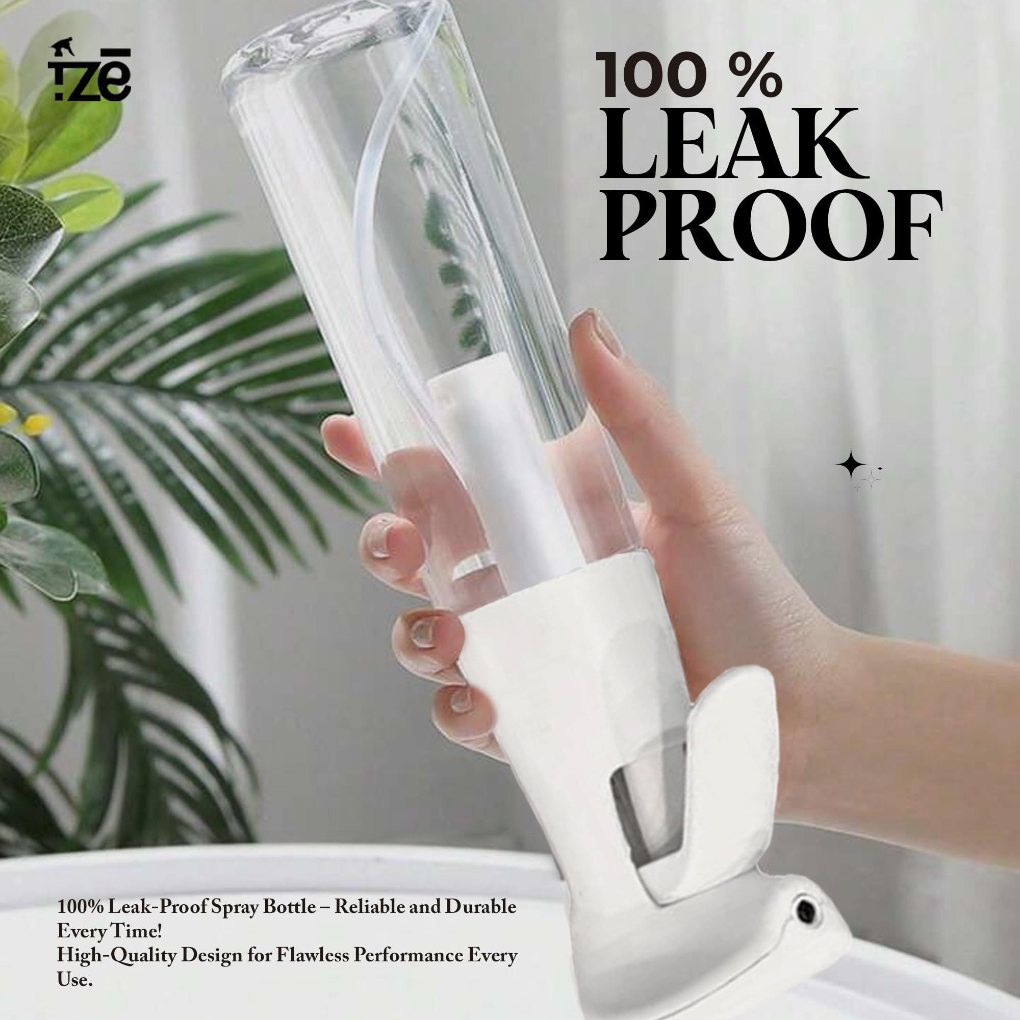 FZE 300ml spray bottle multipurpose tool for hair, plants, and skincare