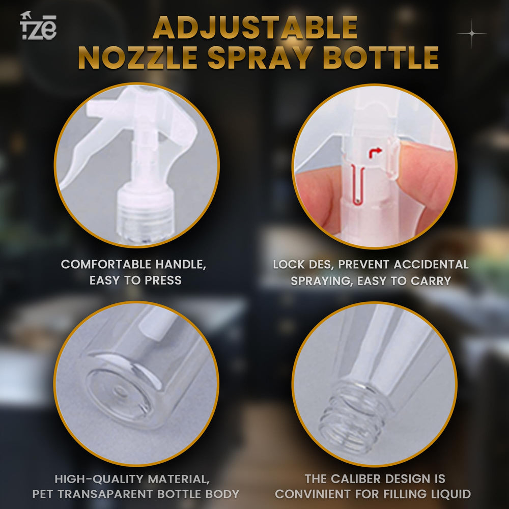 FZE leak-proof ergonomic design reduces hand fatigue