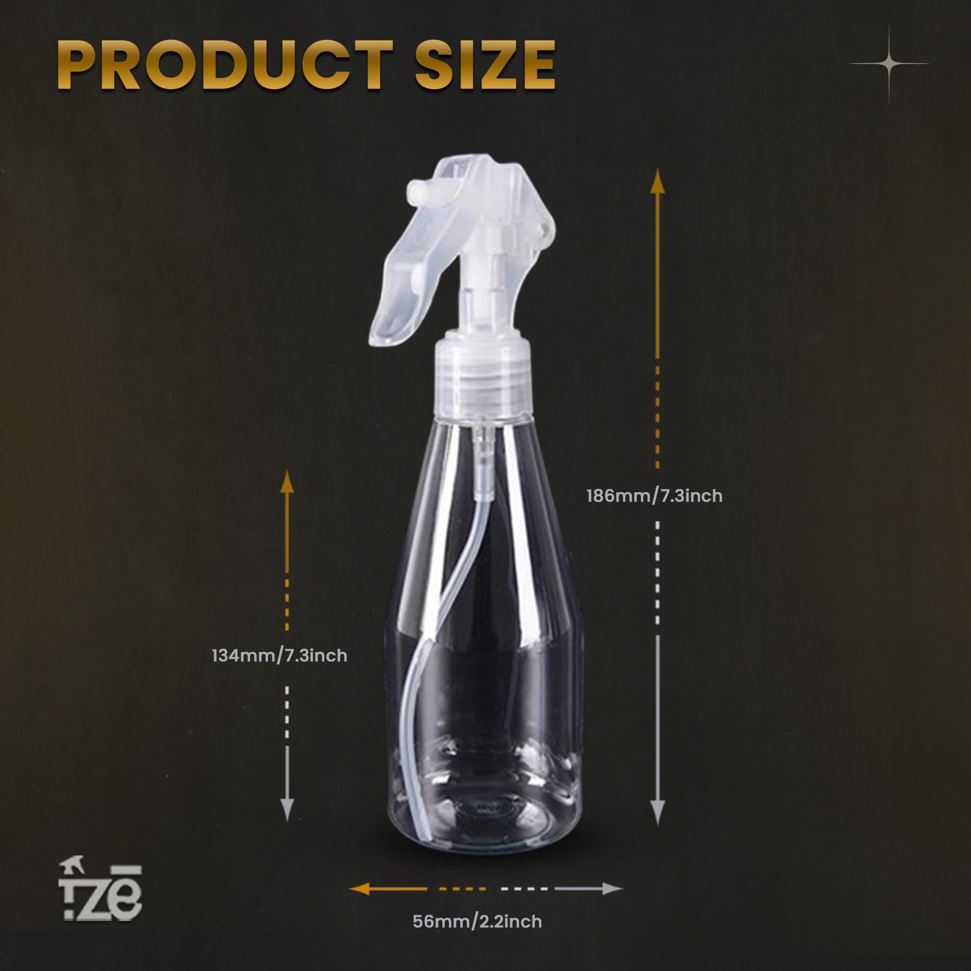 FZE pack of 2 spray bottles ready for multiple rooms