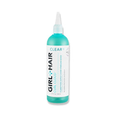 GIRL+HAIR G+H CLEAR+ enjuague con vinagre de sidra de manzana para brillo visible.