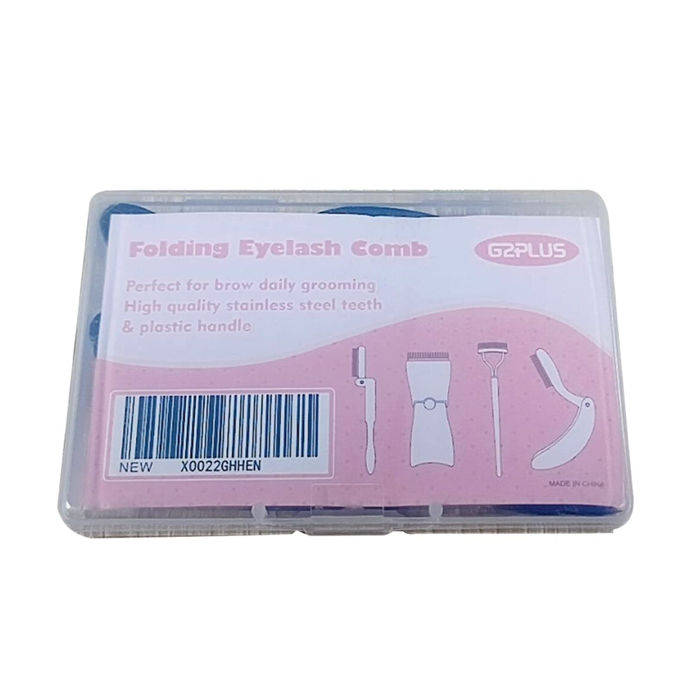 G2PLUS easy-clean lash comb designed for quick rinse after makeup.