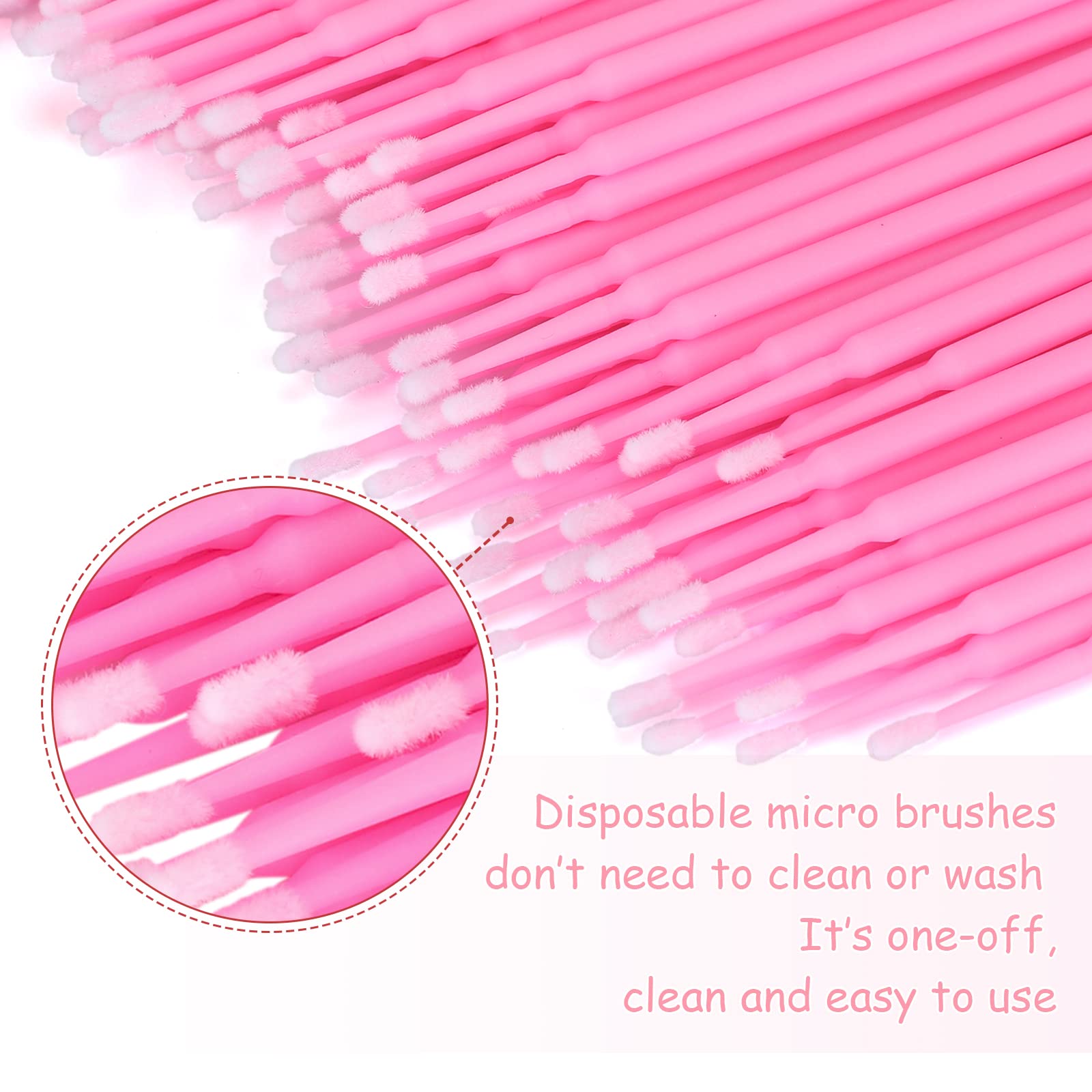 G2PLUS plastic handle and firm cotton tip for lint-free precision