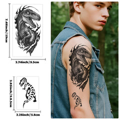 Gabizafia Pterosaur tattoo, waterproof design ideal for outdoor play.