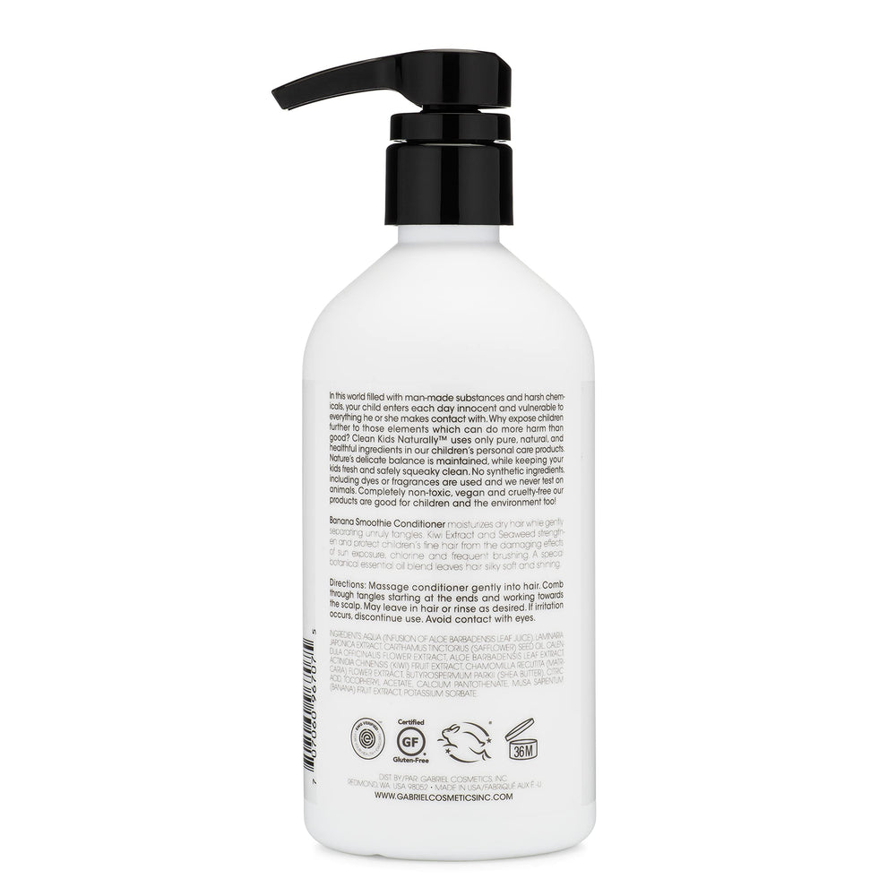Gabriel Cosmetics Acondicionador infantil, aloe y vitamina E brindan hidratación suave