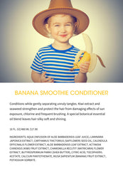 Gabriel Cosmetics Clean Kids Banana-scented conditioner close-up.