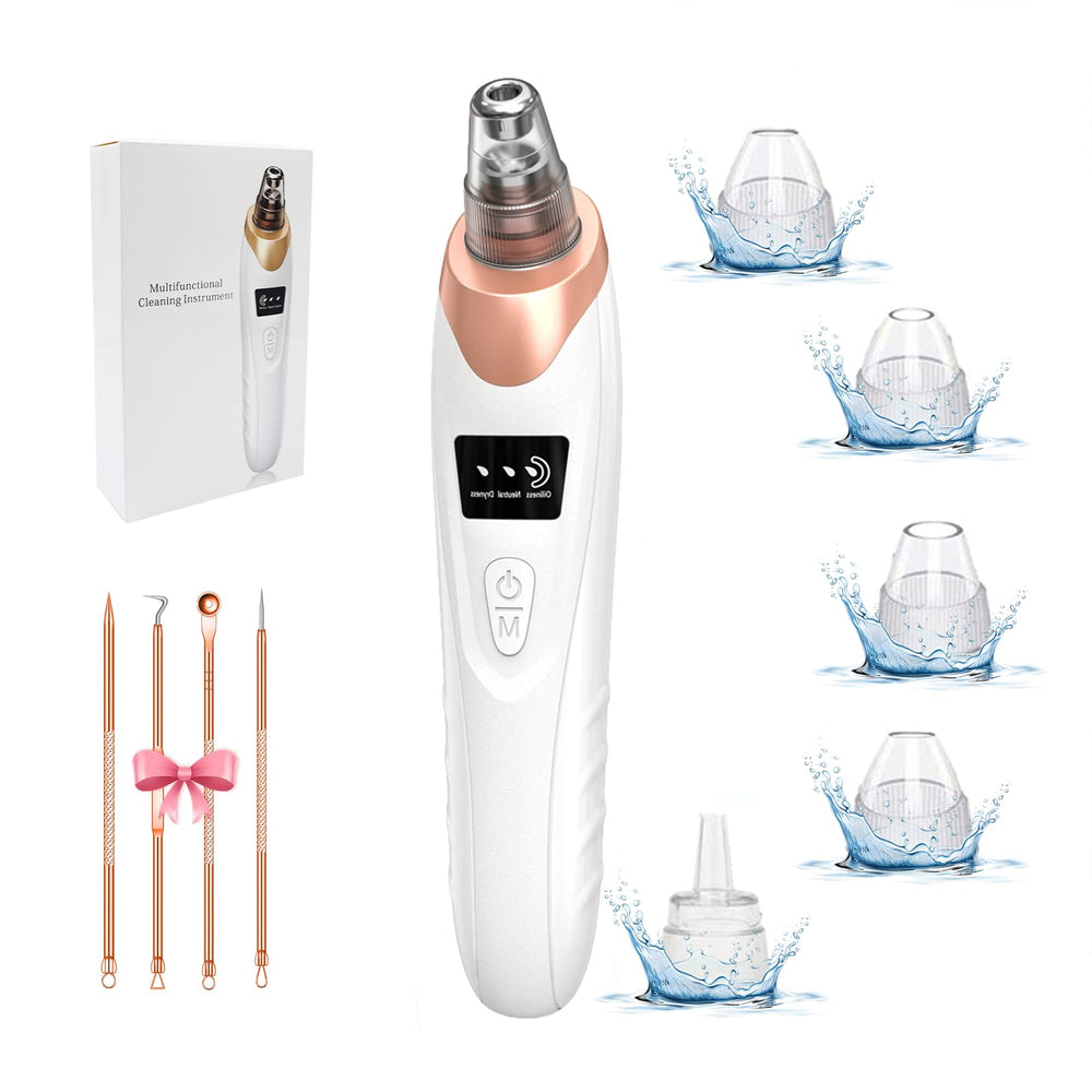 Gackoko 2025 Blackhead Remover front view showing compact design for daily use