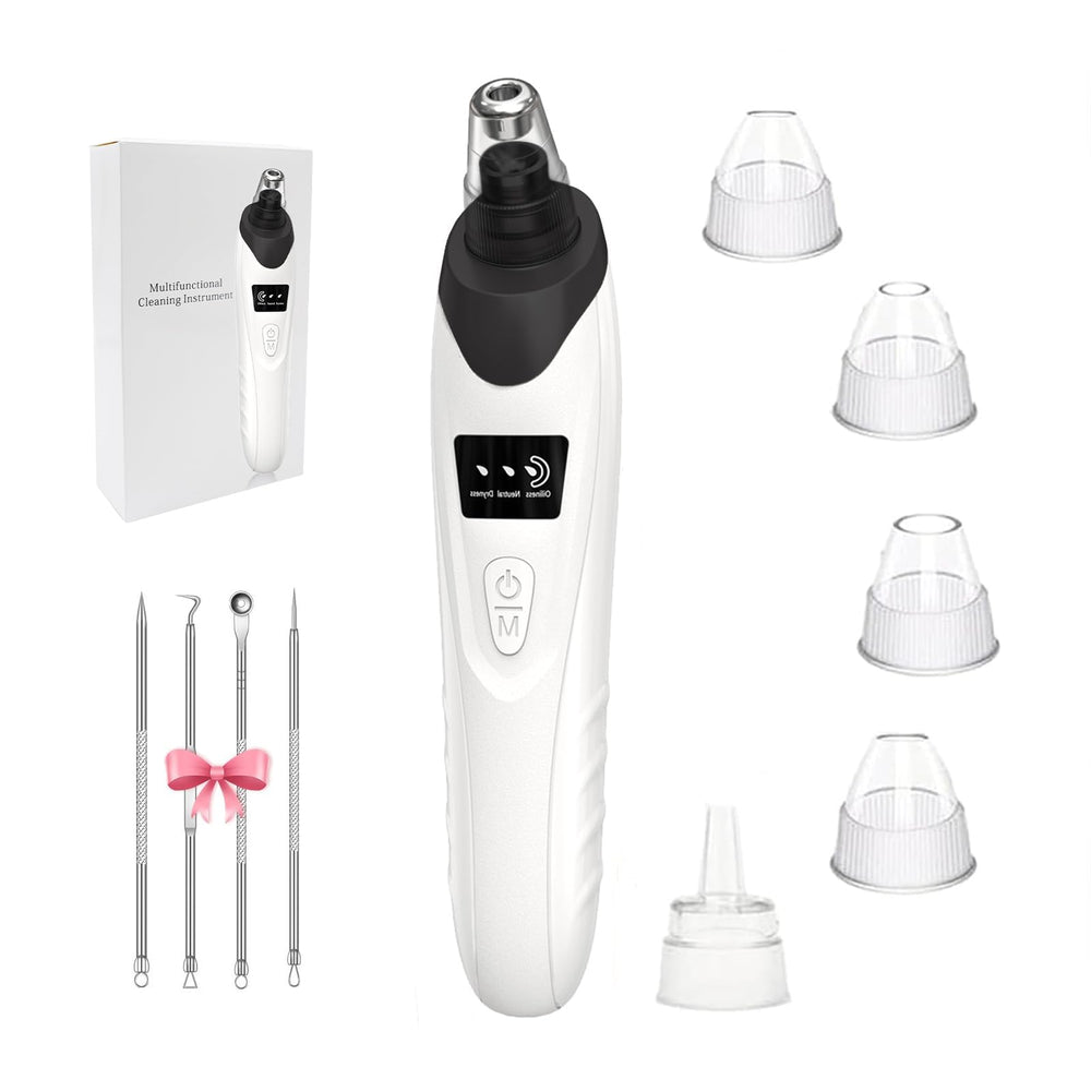 Gackoko 2025 blackhead remover front view for daily facial cleansing