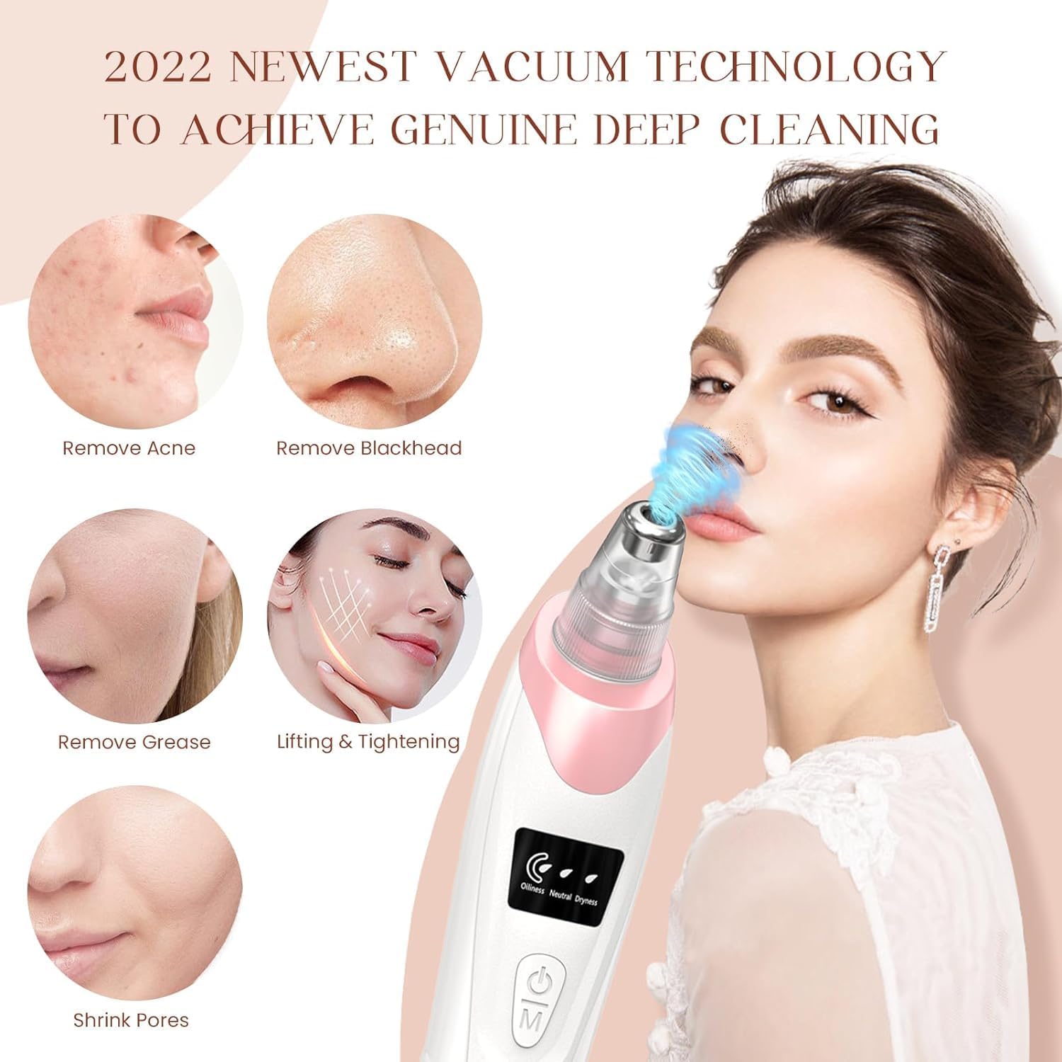 Gackoko USB rechargeable vacuum compact and travel friendly
