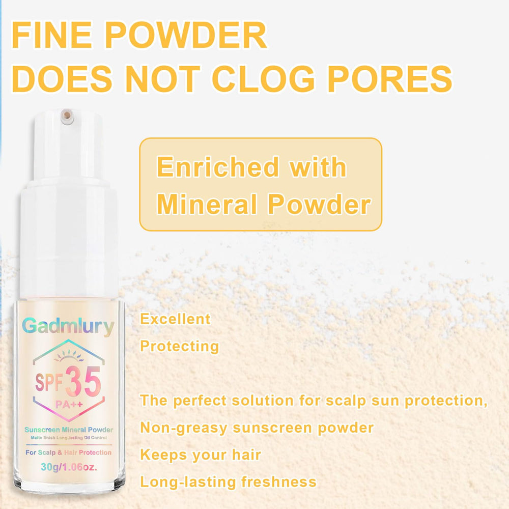 GADMLURY spray action demonstrates ultra-fine powder for seamless blending