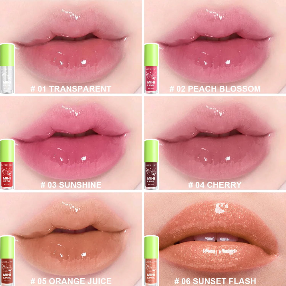 GADMLURY soft brush head enabling precise, easy lip oil application.