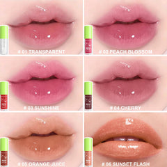 GADMLURY soft brush head enabling precise, easy lip oil application.