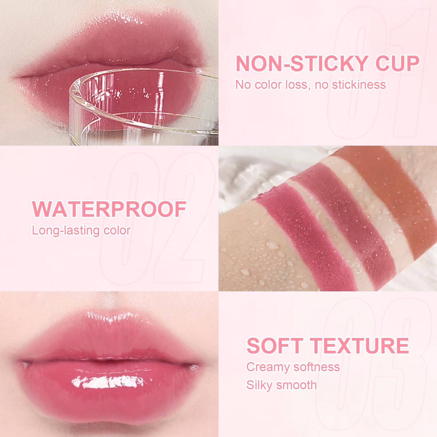 GADMLURY tinted plumping lip oil adds color and hydration.