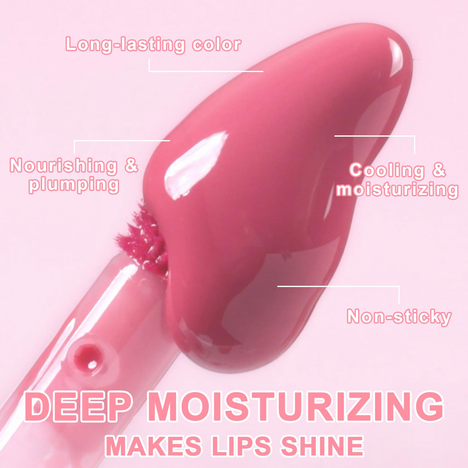 GADMLURY vegan cruelty-free lip oil gentle on lips and ethical.