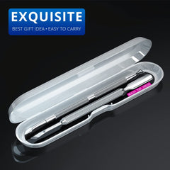 GA&amp;EN curved-blade head helps clean residue along the cuticle line