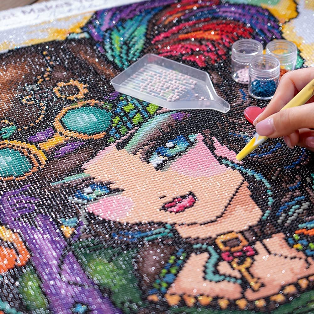 GA&EN diamond painting jewel picker in action for gems.