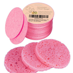 GAINWELL compressed facial sponge pack for daily cleansing and exfoliation